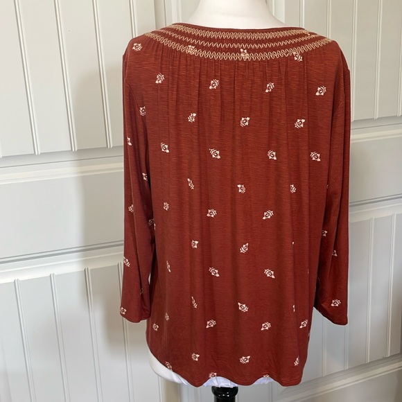 NWOT Daniel Rainn Stretchy Soft Pullover (P241) - Picture 4 of 6